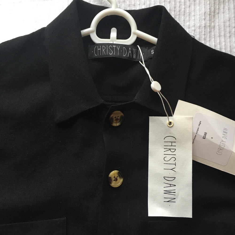 //SOLD//NWT Christy Dawn Painter Jumpsuit - Picture 5 of 8